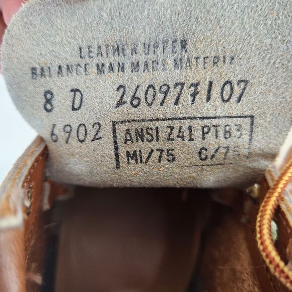 NEW Lehigh Mens Steel Toe Rubber Sole Chukka Boot 8 - Picture 6 of 11